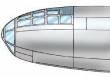 1/48  B-29 Canopy/Observation Bubbles. Vacuform; for Monogram ki