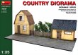 1/35 Country Diorama (base + 2 buildings)