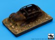 1/35 Destroyed German car (Africa) base