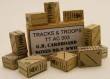 1/72 US WWII carton boxes No. 3 (10 pcs)