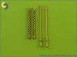1/35 Browning M2 aircraft 12.7mm barrels w/ hiders