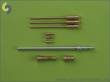 1/35 Schnellboot S-100 armament gun barr. (4 pcs.)