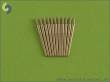 1/700 German 15cm (5.9in) SKC/28 barrels (12pcs)