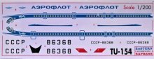 1/200 Airliner Tupolev Tu-154