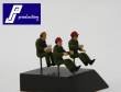 1/72 Transport pilots seated in a/c (3 figures)