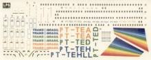 1/144 Boeing 737-300/400 TRANS BRASIL PT-TEA/TED/THE