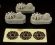 1/144 Engine BMW 132 for Ju-52 (3 pcs.)