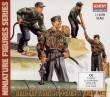 1/35 German WWII tank supplies and 4 crew figures. jerry cans, f
