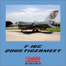 1/72 F-16C Nato Tigermeet 2005 Special Tail Art 1/72 F-16C Nato Tigermeet 2005 Special Tail Art