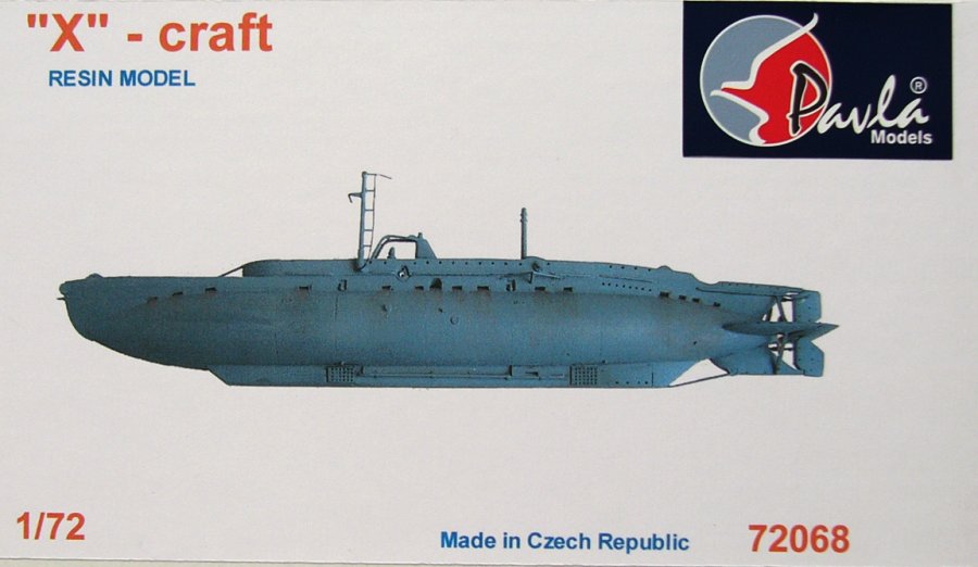 1/72 XCraft British submarine (full resin kit) Bootsmodelle 1/72