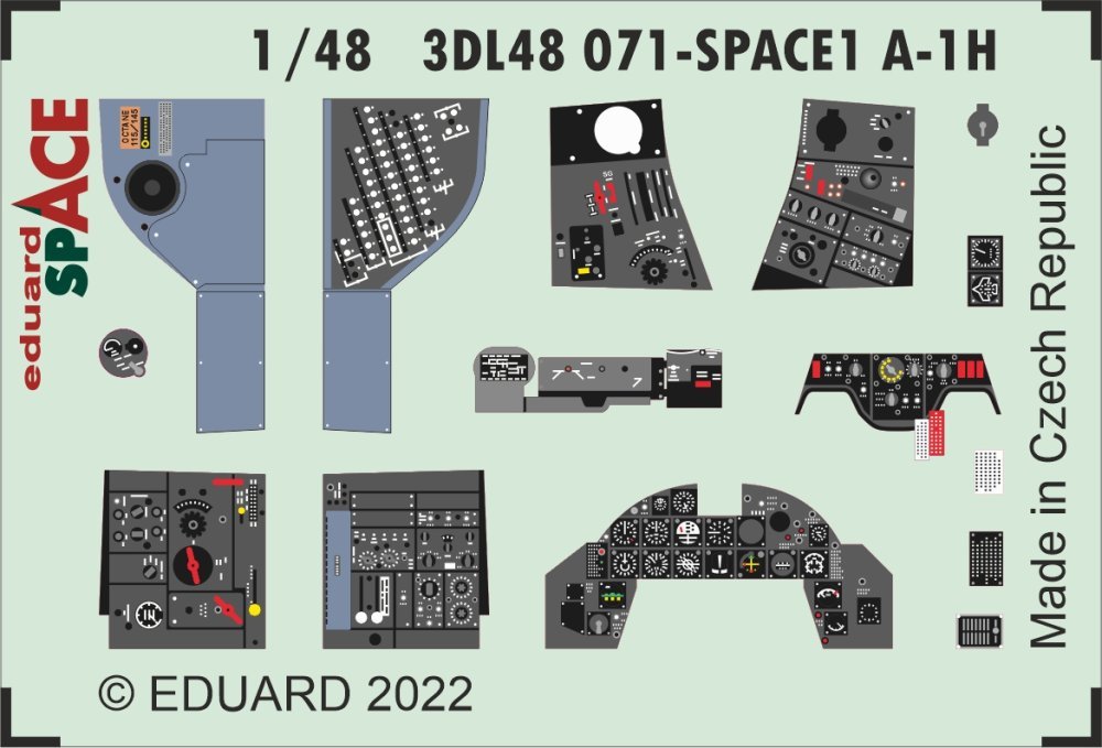 1/48 A-1H SPACE decal