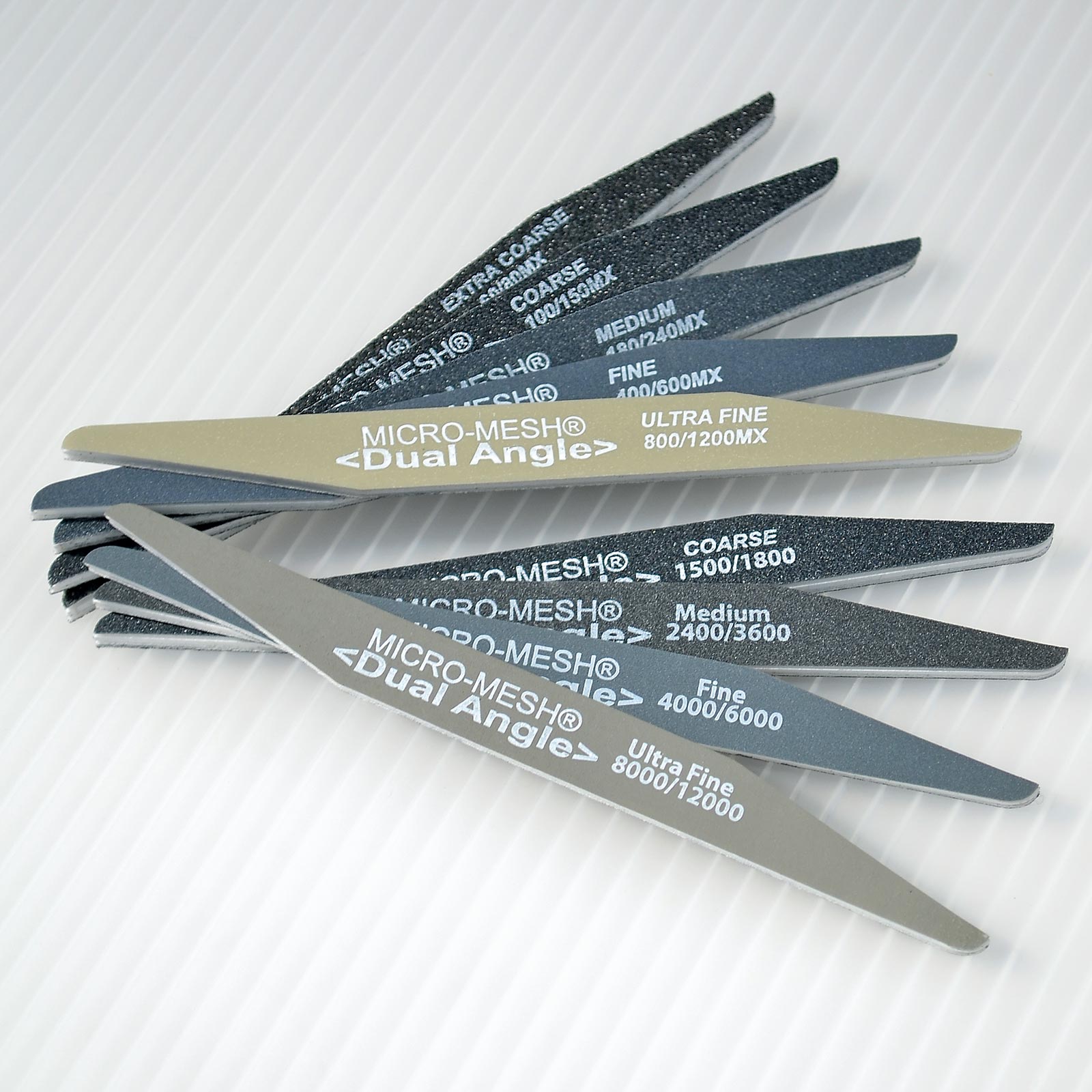 MicroMesh Dual Angle Files Sand Complex Curves and Narrow Slots Tools