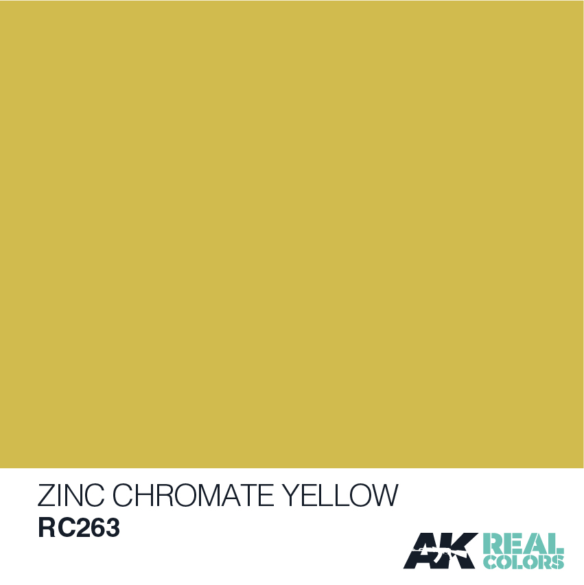 Real Colors Zinc chromate yellow Colors