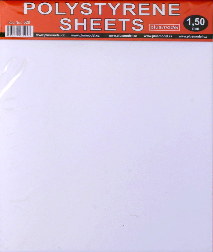 Polystyrene Sheets 1,50 mm - Profilés - Plaques
