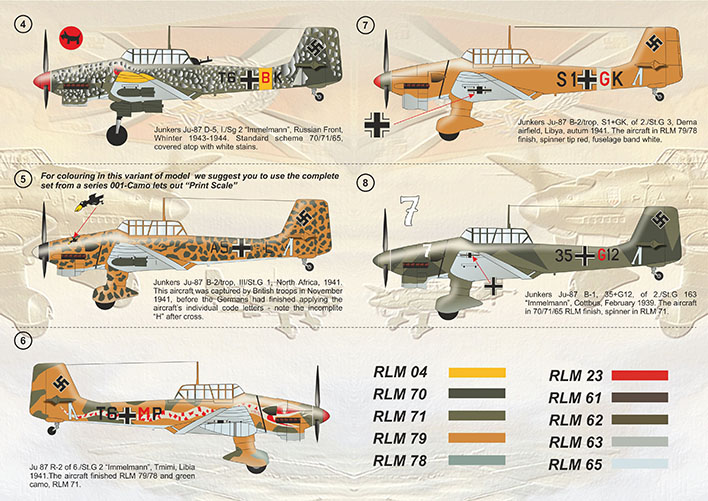 Details about   LF Models 1/32 JUNKERS Ju-87B/R STUKA Camouflage Paint Mask 