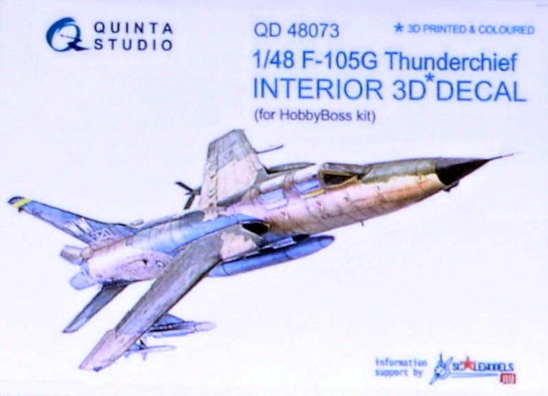 Details about   Quinta Studio QD48073 1/48 F-105G HB Interior Set w/free shipping 