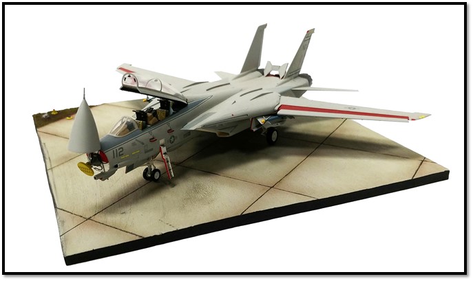 1/72 Airfield Concrete Tarmac Section - 1/72 Acc. Diorama