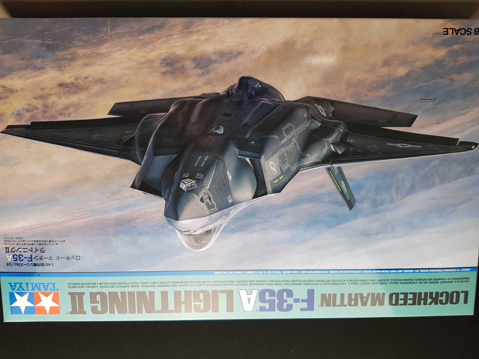 Revue de kit maquette Tamiya F-35A Lightning II au 1/48 61124