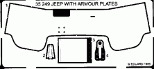 Willys Jeep armour plates  (TAM)