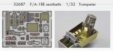 1/32 F/A-18E seatbelts (TRUMP)