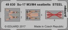 SET Su-17 M3/M4 seatbelts STEEL