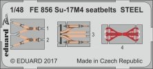 1/48 Su-17M4 seatbelts STEEL