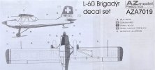 1/72 Decal for L-60 Brigadyr