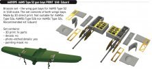 Brassin 1/48 A6M5 Type 52 gun bays for Eduard