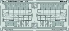 1/72 P-40K landing flaps