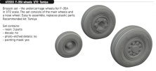 Brassin 1/72 F-35A wheels for Tamiya