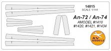 1/144 Antonov An-72 / An-74 / anti-ice system masks