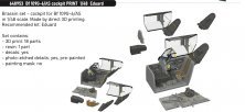Brassin 1/48 Bf 109G-6/AS cockpit PRINT EDU
