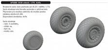 BRASSIN 1/72 B-25 wheels