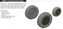 Brassin 1/48 P-39 wheels late for Arma Hobby.