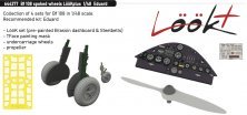 Brassin 1/48 Bf 108 spoked wheels LooKplus for Eduard