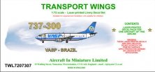 1/72 Boeing 737-300 decal set  VASP of Brasil