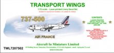 1/72 737-500 decal set  Air France