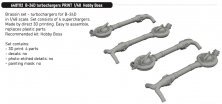 Brassin 1/48 B-24D turbochargers for Hobby Boss