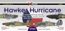 1/144 Hawker Hurricanes of Czechoslovak pilots