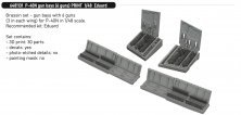 Brassin 1/48 P-40N gun bays 6 guns for Eduard