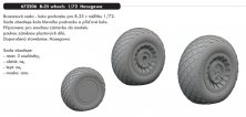 BRASSIN 1/72 B-25 wheels