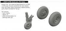 Brassin 1/72 Fw 190A wheels early for Tamiya