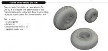 Brassin 1/48 UH-60 wheels for ICM