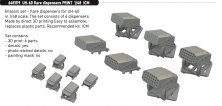 Brassin 1/48 UH-60 flare dispensers for ICM