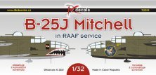 1/32 B-25J Mitchell in RAAF service decal