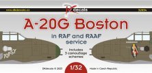 1/32 A-20G Boston in RAF & RAAF service decal