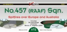 1/72 457 RAAF Sqn Spitfires over Europe and Australia