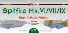 1/72 High Altitude Supermarine Spitfire Mk.VI/Mk.VII/Mk.IX