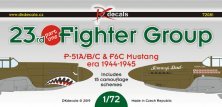 1/72 23rd Fg North-American P-51A/P-51B/P-51C & F-6C Mustang
