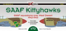 1/72 SAAF Kittyhawks decals